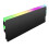Customizable ARGB Illuminated Memory Heatsink Cover-Black 1