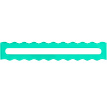4Pcs Acrylic Mahjong Line Finder Reading Tool-green waves