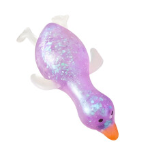 Adorable Duck Squishing Toy Safe Role Play Stay Duck For-Purple