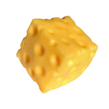 Slow Rebounds Squeeze Cheese Stress Ball Stress Relief Toy-M