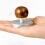 Wood Handle Coffee Powder Tamper Espresso Press Tool-Silver 51 6