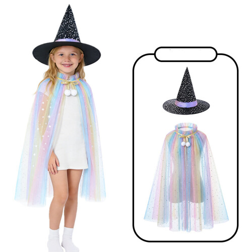 Ensemble d'accessoires de Costume de magicien, 2 pièces, chapeau 1