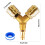 Multipurpose 1/4Inch Compressed Air Distributors 2 Way Air-1pc 4