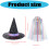 2pcs Wizard Costume for Kids,Witch Cape and Wizard Hat,Halloween 3