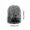 Soft Artificial Furs Windscreen Perfectly for SM7B-black sponge 4