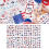 24 Sheets Colorful Independence Day Sticker Waterproof Adhesive 2