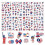 24 Sheets Independence Day Sticker For Notebook Phone Luggage 4