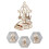 Science Learning Wooden Balance Carousel Educational Set for 4