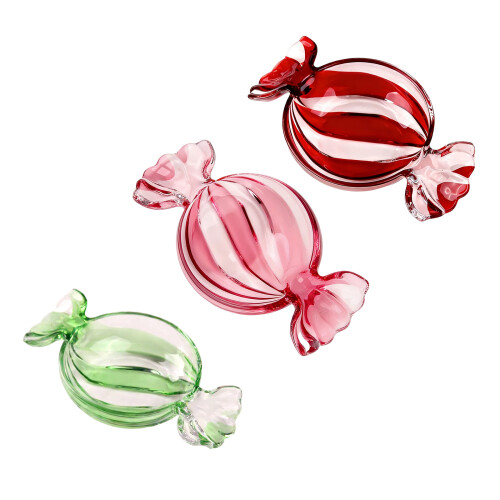 Glasses Candy Platter,Christmas Platter Dish Serving-Pink 1