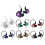 Earbuds in-Ear Headphone for School Classroom Library-Black 6