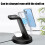 Efficient Magnetic Wireless Charging Dock For Phones-White 5