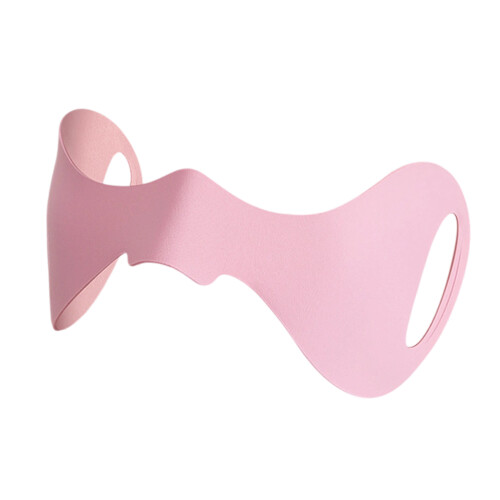 Le masque facial confortable et de conception-rose tendre