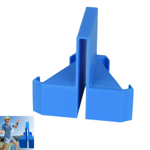 Support pour smartphone et caméra d'action pour filet de-Bleu