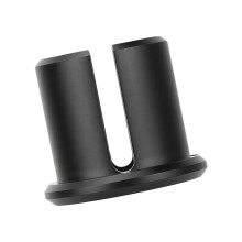 Douille d'adaptateur de tige industrielle de 19mm à 15mm,-Noir