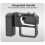 Portable Camera Cage With Expandable Cold Shoe Mount For Vlog 7