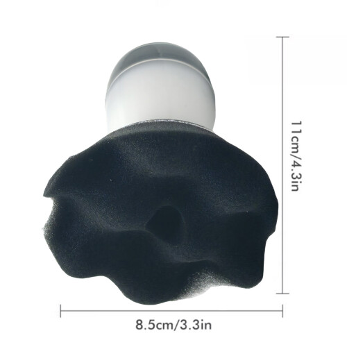 Tire Dressing Applicator Pad Foam-Black splash pattern 1