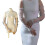 Gants d'opéra chatoyants ornés de perles de cristal et de-Blanc 2