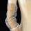 Gants d'opéra chatoyants ornés de perles de cristal et de-Blanc 7