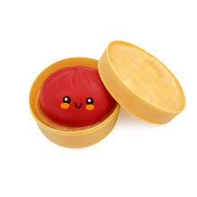 Large Steamed Stuffed Bun Shape Squeeze Toy Hand Therapy