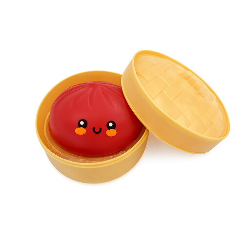 Large Steamed Stuffed Bun Shape Squeeze Toy Hand Therapy