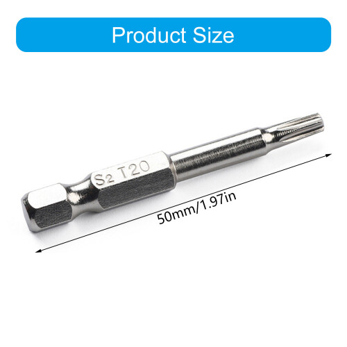 Professionele 8 Stuks T5 Tot T25 Ster Schroevendraaier Bit Tool 2