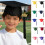 2026 Graduation Cap Classical Square Design-Purple child 3