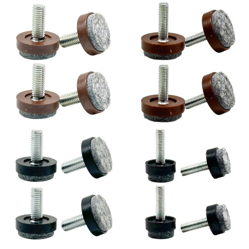 Leveling Feet Felt Pads Scratch Protection Suitable-brown 8mm 1