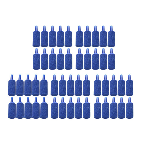 Fish Tank Mineral Bubbles Air Stone, 50 Pieces, 1