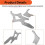 Premium Engine Part Bracket Functions With Multiple Motor 4