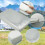 Aluminum Foils RVs Skylight Cover For Sun Protection And 6