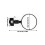 Broad View Motorcycle Side Mirror Shock Absorbing Structure Easy 3