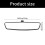 Broad View Rear Mirror Ideal For Midsize Car 2006 2018 Simple 3