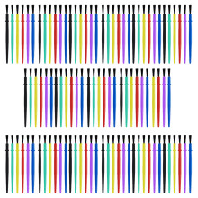 Geassorteerde 100 stuks plastic-8 cm gemengde kleur