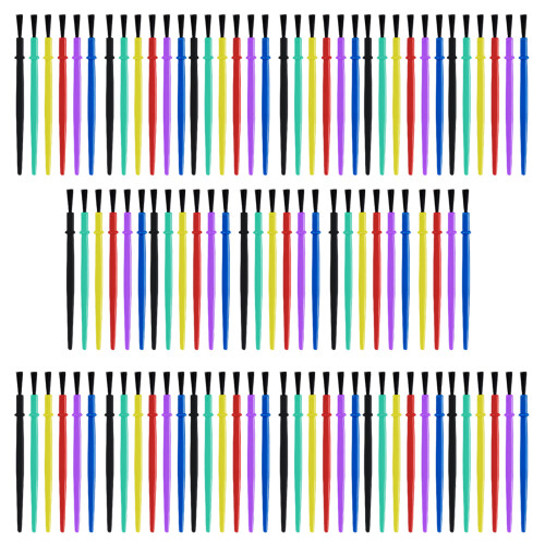 Geassorteerde 100 stuks plastic-8 cm gemengde kleur
