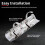 Motorcycle Accessories Exhaust Pipe Guard With Metal-Silver B 5