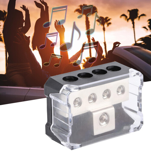 Universal Auto Sound Speaker Power Ground Wire Distribution 1