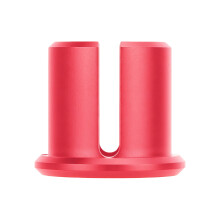 19mm tot 15mm pijp conversie koppeling staaf adapter bus-Rood