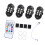 2/4/6/8pcs Wireless Remote Control LED Strobe Warning-4 lights 1