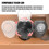 Small Car Organizer with Integrated Cup Holder &-Gray 7