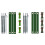 Garden Accessories Tree Stake with Strap Heavy Duty-Silver 2