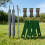 Garden Accessories Tree Stake with Strap Heavy Duty-Silver 7