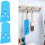 Set mit 6 Silikon-Pinselschutz. Einfaches Anbringen und 3
