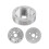 Steering Wheel Hub Hub Adapter for 5 Hole And 6 Hole-Silver 5