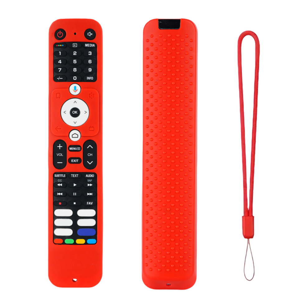 Shockproof Silicone Protective Sleeve For Htr-U32g Hdtv- Red 7704001117264
