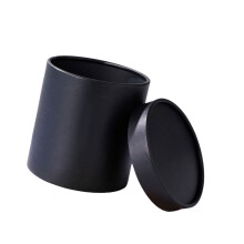 Floral Container Unique Round Flower Bucket For DIY-Black