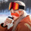 Breathable Comfortable Ski Face Cover Provide-Rhythm powder 5