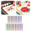 Kids Plastic Paint Brushes Bulk 100Pieces-8cm mixed color 3
