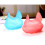Crystal Glass Chicken Shape Candy Dish,Retro Candy-Glazed Color 2