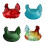Crystal Glass Chicken Shape Candy Dish,Retro Candy-Glazed Color 6