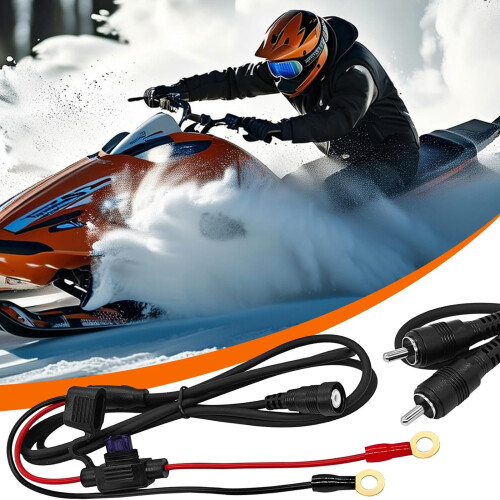 Waterproof Snowmobile Heated Shield Wire Assembly With 2